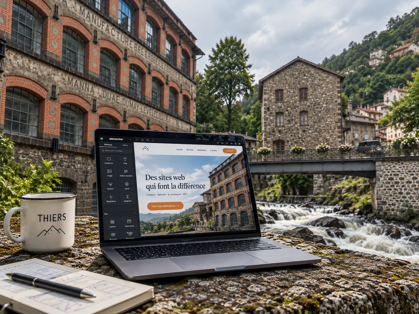 Création de site internet en Auvergne - Webmaster Freelance