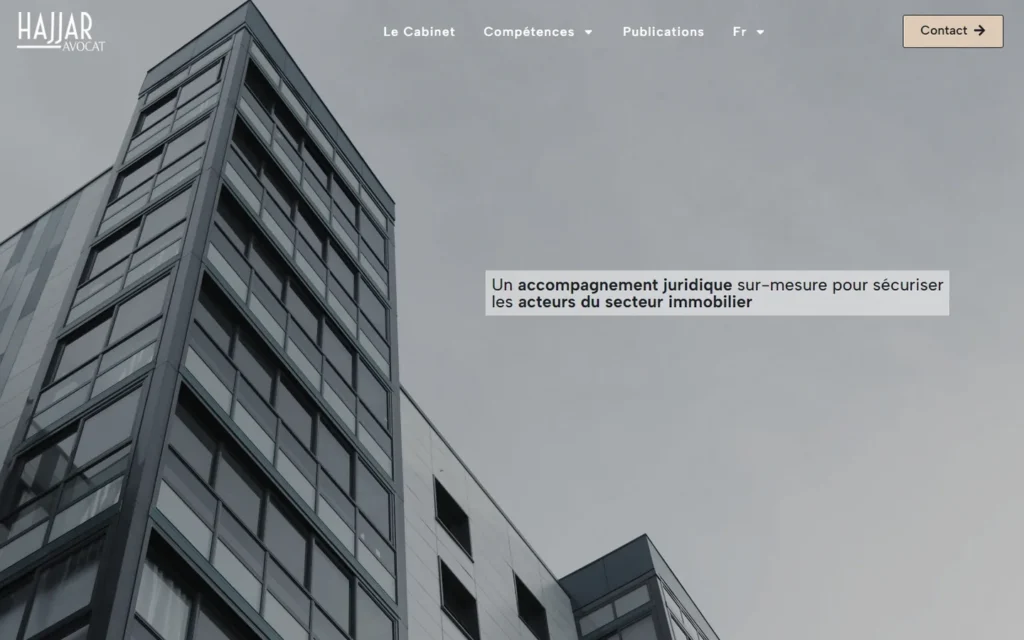 Site Vitrine Avocat Auvergne