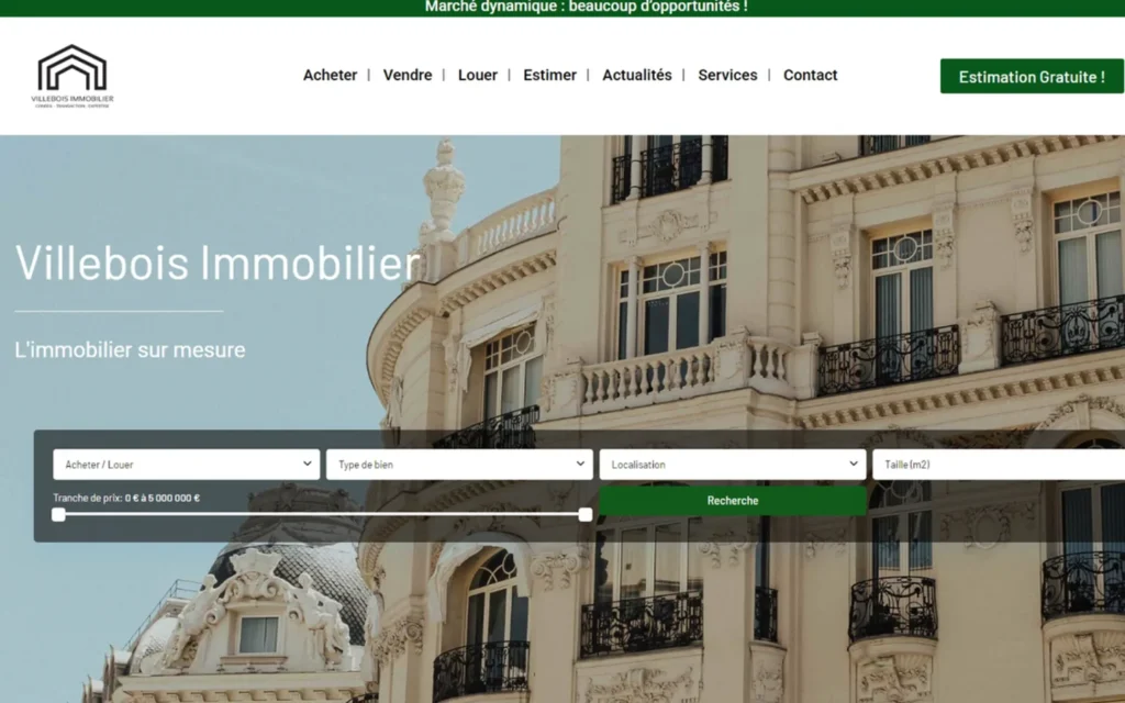 site vitrine dans le Cantal