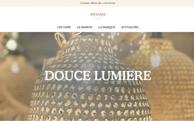 Site web Intimani créé par Julien Jadczak, webmaster freelance spécialisé en création de sites web sur mesure en Auvergne
